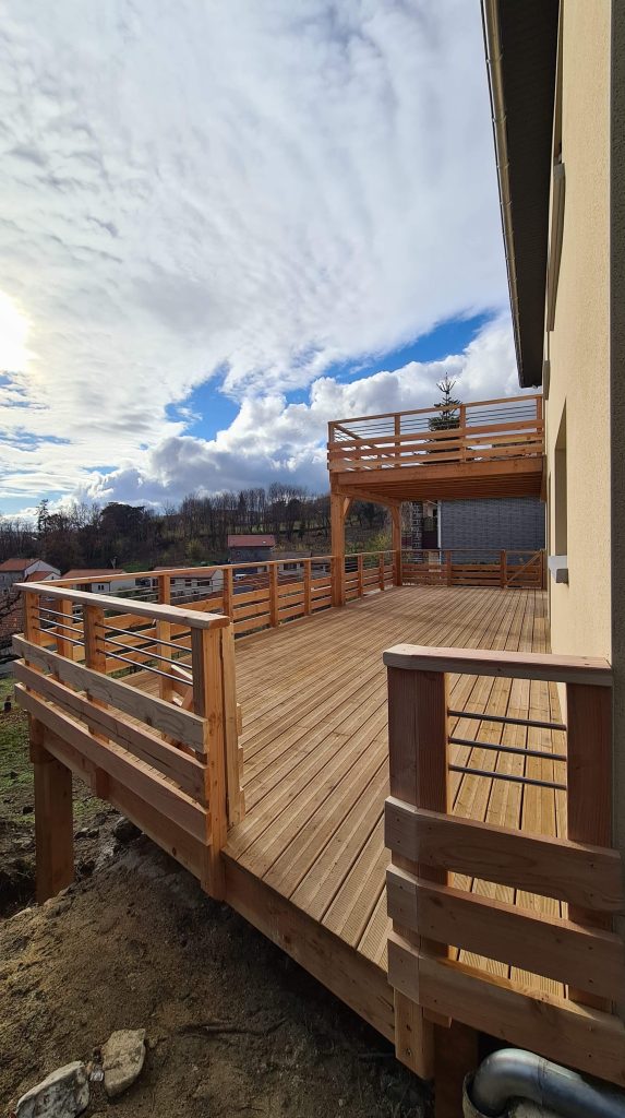 terrasse deux niveaux